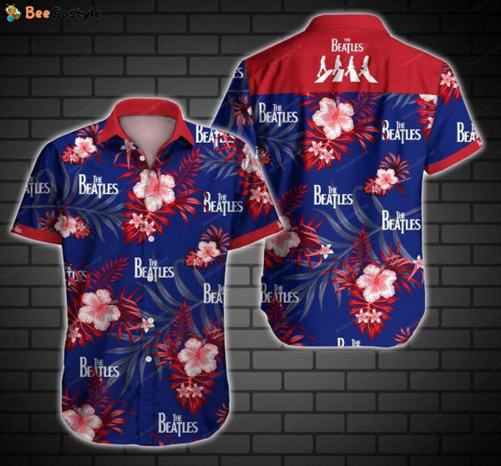 The Beatles Hawaiian Shirt The Beatles Hawaiian Shirt