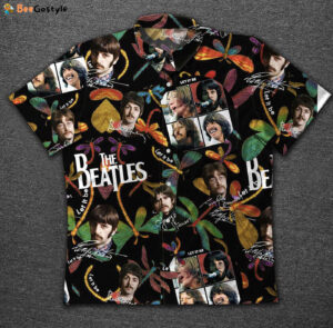 The Beatles Hawaiian Shirt Fashion Island Tourism 3d