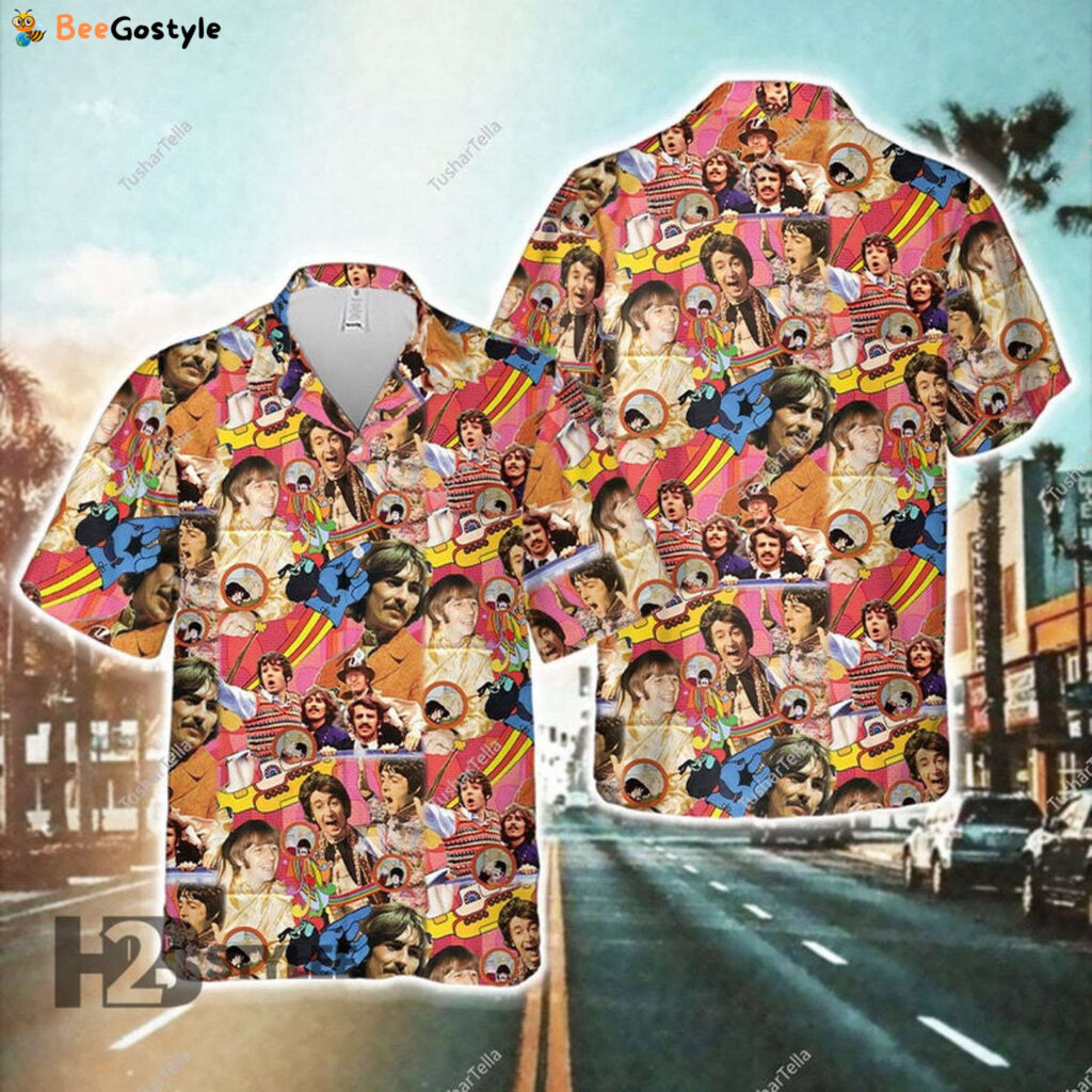 The Beatles John Lennon Classic Rock Music Summer Hawaiian Aloha Tropical Pattern Hawaiian Shirt All Over Printed The Beatles John Lennon Classic Rock Music Summer Hawaiian Aloha Tropical Pattern Hawaiian Shirt All Over Printed