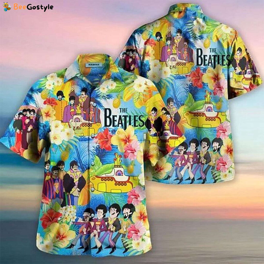 The Beatles Rock Band Gift Hawaiian Graphic Hawaiian Casual Shirt The Beatles Rock Band Gift Hawaiian Graphic Hawaiian Casual Shirt