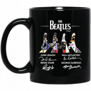 The Beatles The Abbey Road Album Signatures Inspired Mug Gift For Fans VA07