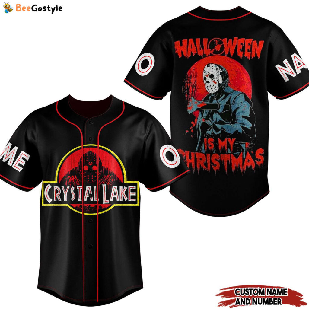 The Crystal Lake HalloweenBaseball Jersey For Men Women And Kids Gift for Fans The Crystal Lake HalloweenBaseball Jersey For Men Women And Kids Gift for Fans