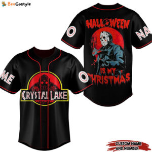 The Crystal Lake HalloweenBaseball Jersey For Men Women And Kids Gift for Fans