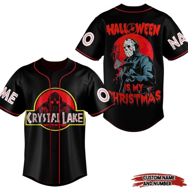 The Crystal Lake HalloweenBaseball Jersey For Men Women And Kids Gift for Fans