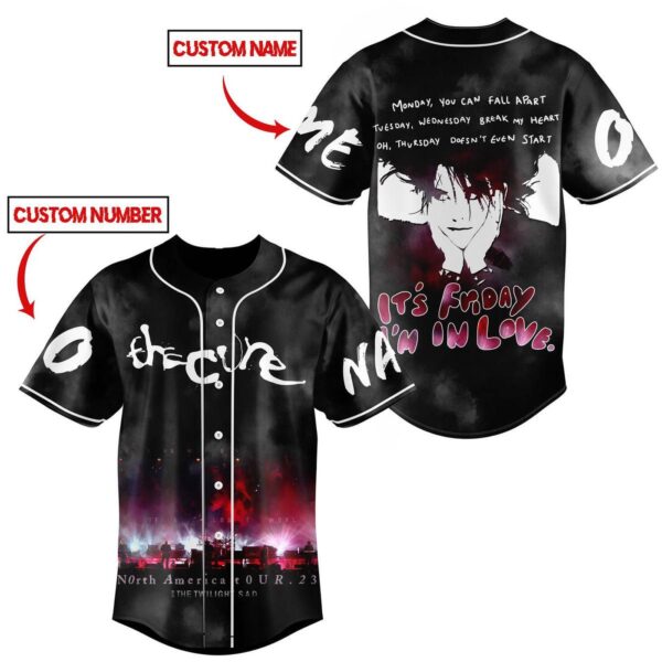 The Cure Baseball Jersey For Men Women And Kids Gift for Fans