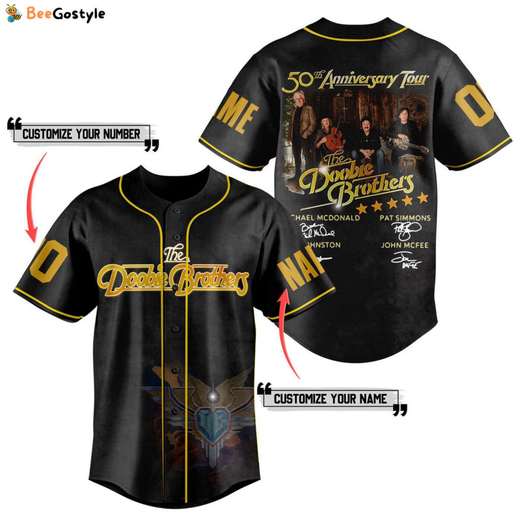 The Doobie Brothers Baseball Jersey For Men Women And Kids Gift for Fans The Doobie Brothers Baseball Jersey For Men Women And Kids Gift for Fans