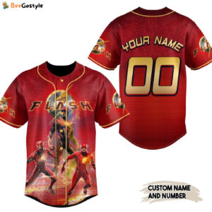 The Flash Baseball Jersey For Men Women And Kids Gift for Fans