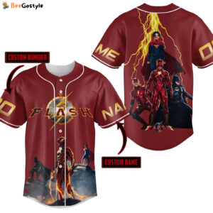 The Flash Baseball Jersey For Men Women And Kids Gift for Fans