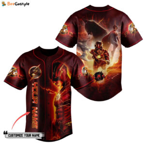 The Flash Baseball Jersey For Men Women And Kids Gift for Fans