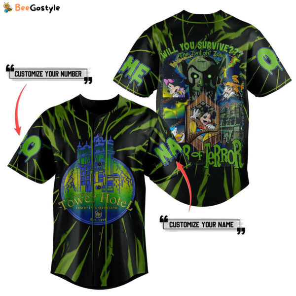 The Hollywood Tower Hotel Baseball Jersey For Men Women And Kids Gift for Fans