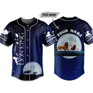 The Lion King Baseball Jersey For Men Women And Kids Gift for Fans 1