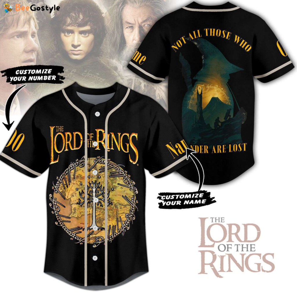 The Lord of the Rings Baseball Jersey For Men Women And Kids Gift for Fans The Lord of the Rings Baseball Jersey For Men Women And Kids Gift for Fans