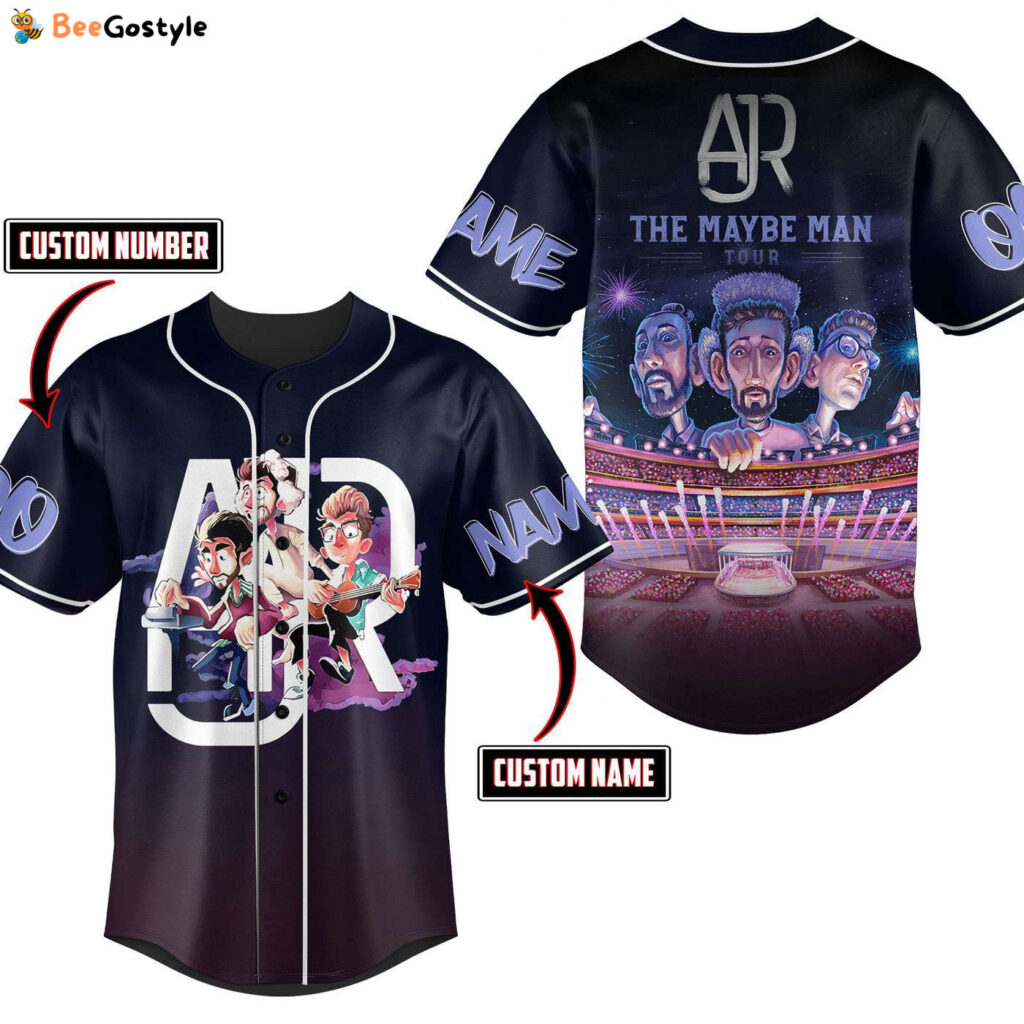The Maybe Man AJR Baseball Jersey For Men Women And Kids Gift for Fans The Maybe Man AJR Baseball Jersey For Men Women And Kids Gift for Fans