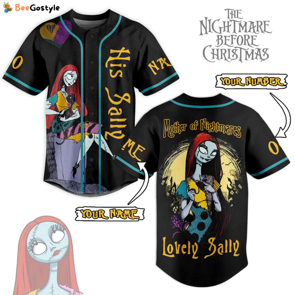 The Nightmare Before Christmas Baseball Jersey For Men Women And Kids Gift for Fans The Nightmare Before Christmas Baseball Jersey For Men Women And Kids Gift for Fans