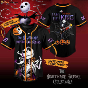 The Nightmare Before Christmas Baseball Jersey For Men Women And Kids Gift for Fans