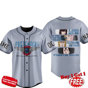The Pretenders Baseball Jersey For Men Women And Kids Gift for Fans 1