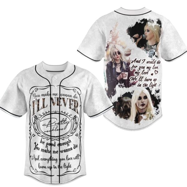 The Pretty Reckless Baseball Jersey For Men Women And Kids Gift for Fans