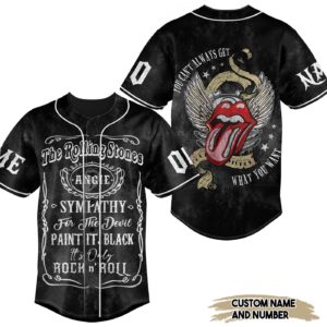 The Rolling Stones Baseball Jersey For Men Women And Kids 719344 1