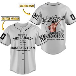 The Sandlot Baseball Jersey For Men Women And Kids Gift for Fans 1