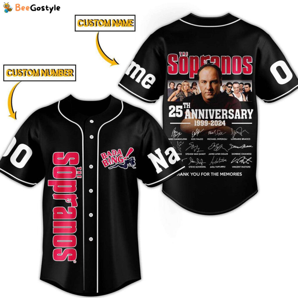 The Sopranos Baseball Jersey For Men Women And Kids Gift for Fans The Sopranos Baseball Jersey For Men Women And Kids Gift for Fans