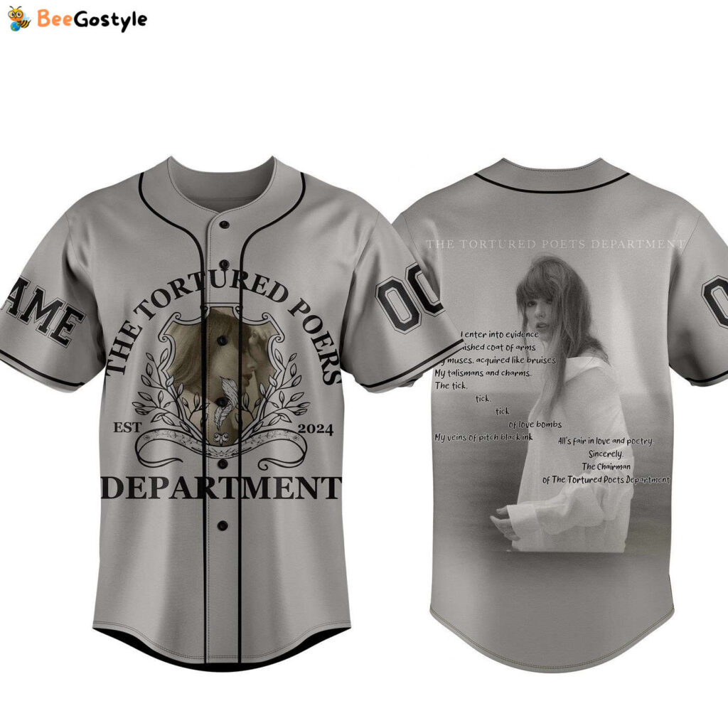 The Tortured Poets Department Baseball Jersey For Men Women And Kids Gift for Fans The Tortured Poets Department Baseball Jersey For Men Women And Kids Gift for Fans