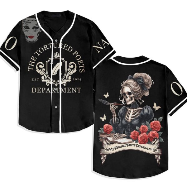 The Tortured Poets Department Baseball Jersey For Men Women And Kids Gift for Fans