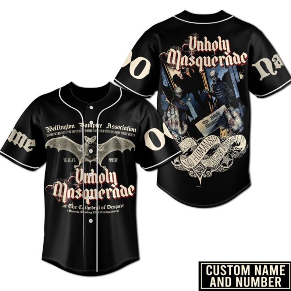 The Unholy Masquerade Baseball Jersey For Men Women And Kids Gift for Fans
