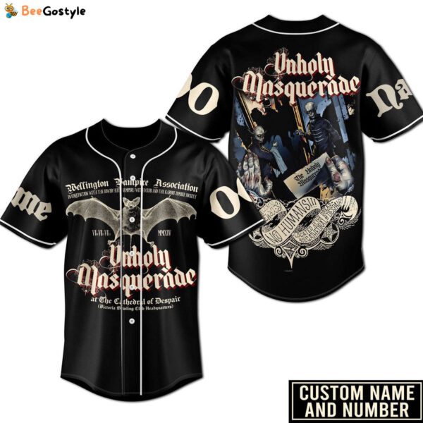 The Unholy Masquerade Baseball Jersey For Men Women And Kids Gift for Fans