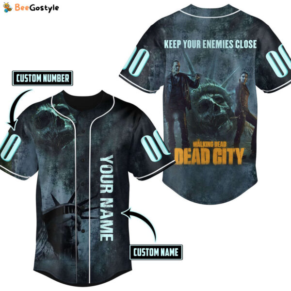 The Walking Dead Baseball Jersey For Men Women And Kids Gift for Fans