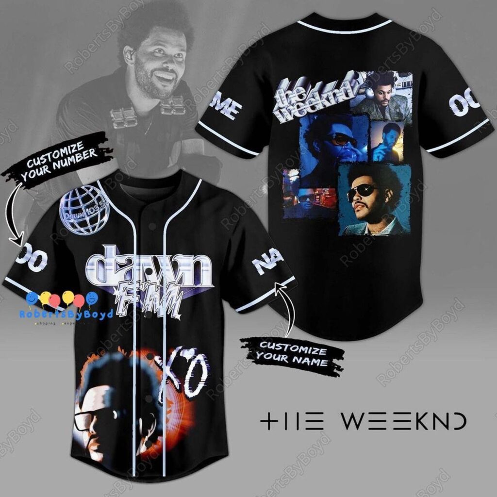 The Weeknd Baseball Jersey – Custom Hip-Hop Music Shirt & Merch The Weeknd Baseball Jersey – Custom Hip-Hop Music Shirt & Merch
