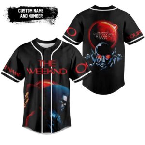 The Weeknd Baseball Jersey: Stylish Unisex Apparel for Men Women and Kids