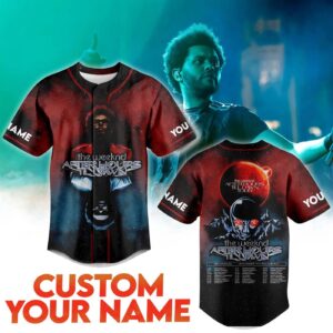 The Weeknd Baseball Jersey: Stylish & Versatile Apparel for Men Women and Kids