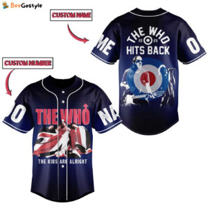 The Who Baseball Jersey For Men Women And Kids Gift for Fans