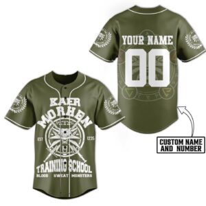 The Witcher Kaer Morhen Baseball Jersey For Men Women And Kids Gift for Fans 1