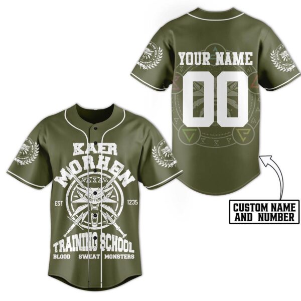 The Witcher Kaer Morhen Baseball Jersey For Men Women And Kids Gift for Fans