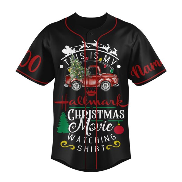 This Is My Hallmark Christmas Baseball Jersey For Men Women And Kids Gift for Fans