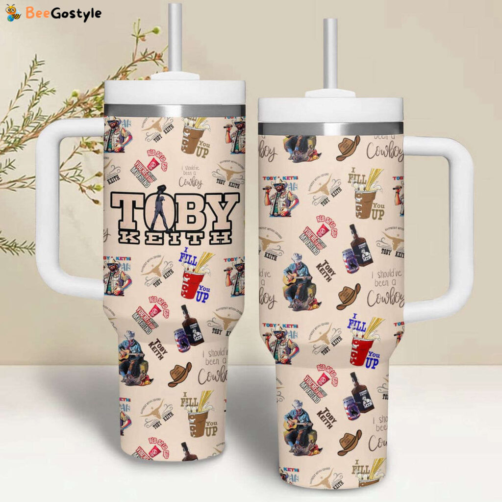 Toby Keith 40oz Stanley Tumbler – Gift for Fans – Gift for Fans Toby Keith 40oz Stanley Tumbler – Gift for Fans – Gift for Fans