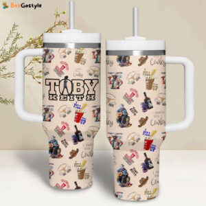 Toby Keith 40oz Stanley Tumbler - Gift for Fans - Gift for Fans
