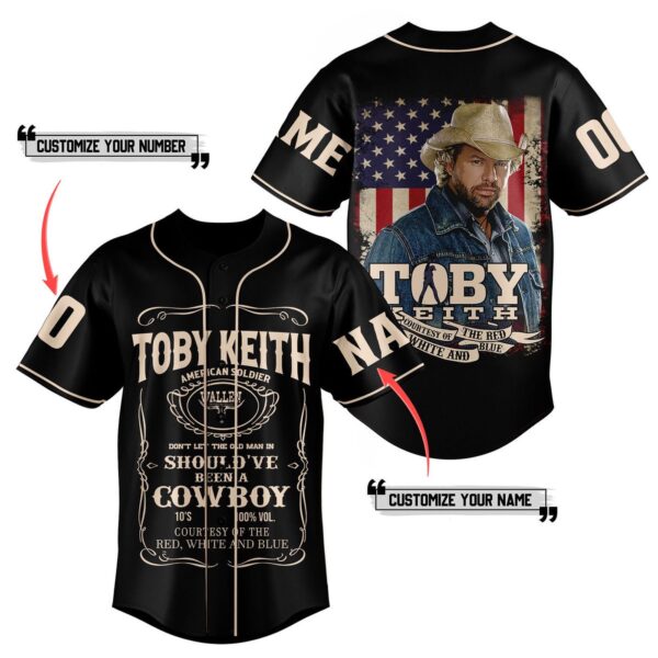 Toby Keith Baseball Jersey For Men Women And Kids Gift for Fans