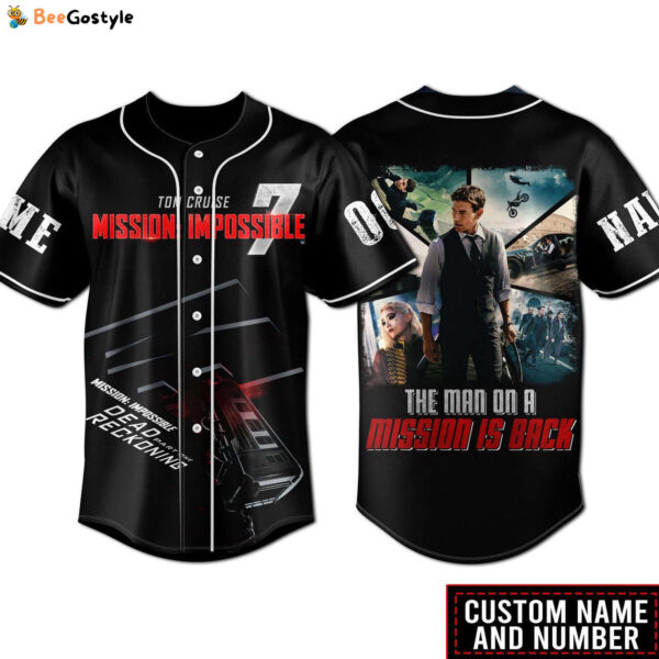 Tom Cruise Mission Impossible Baseball Jersey For Men Women And Kids Gift for Fans