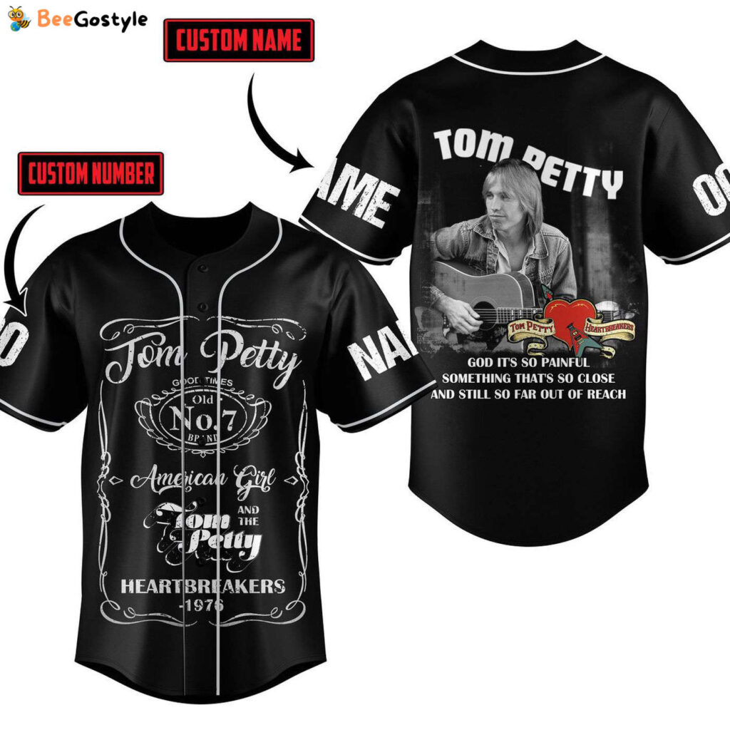 Tom Petty Baseball Jersey For Men Women And Kids Gift for Fans Tom Petty Baseball Jersey For Men Women And Kids Gift for Fans