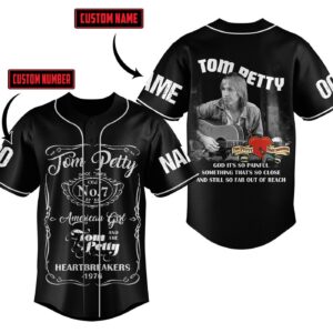 Tom Petty Baseball Jersey For Men Women And Kids Gift for Fans 1