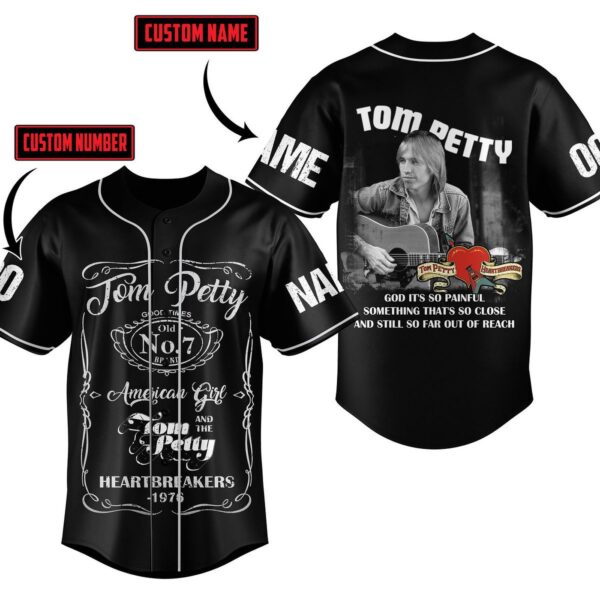 Tom Petty Baseball Jersey For Men Women And Kids Gift for Fans