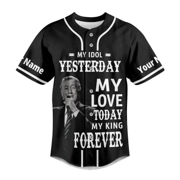 Tony Bennett Baseball Jersey For Men Women And Kids Gift for Fans