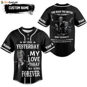 Tony Bennett Baseball Jersey For Men Women And Kids Gift for Fans