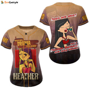 Total Drama Baseball Jersey For Men Women And Kids Gift for Fans