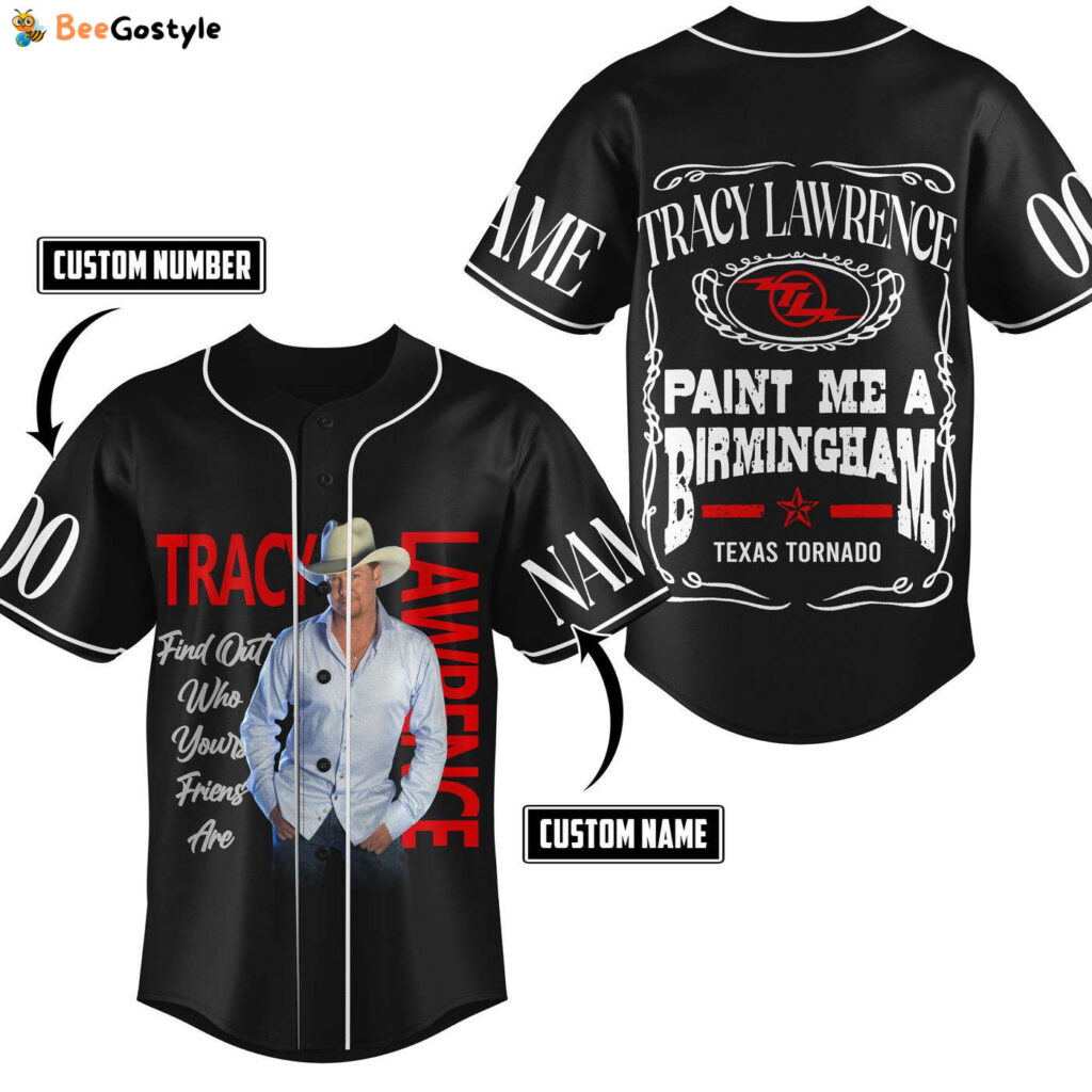 Tracy Lawrence Baseball Jersey For Men Women And Kids Gift for Fans Tracy Lawrence Baseball Jersey For Men Women And Kids Gift for Fans