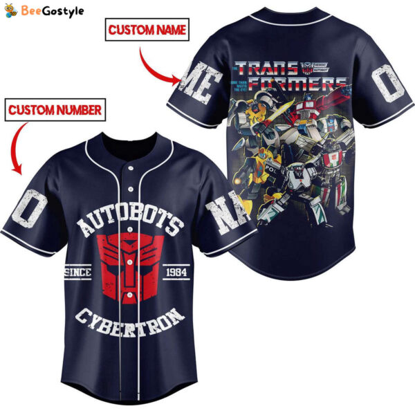 Transformers Autobots Cybertron Baseball Jersey For Men Women And Kids Gift for Fans