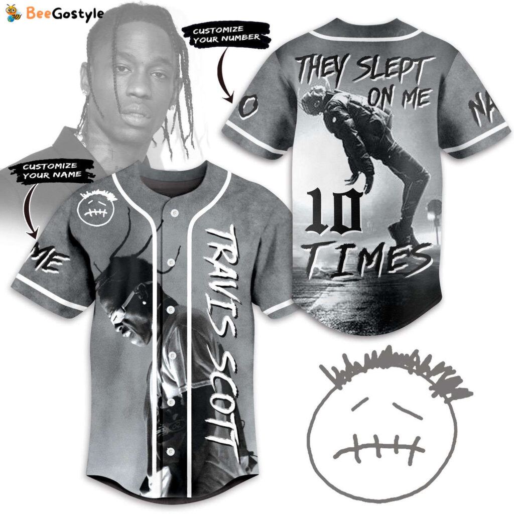 Travis Scott Baseball Jersey For Men Women And Kids Gift for Fans Travis Scott Baseball Jersey For Men Women And Kids Gift for Fans