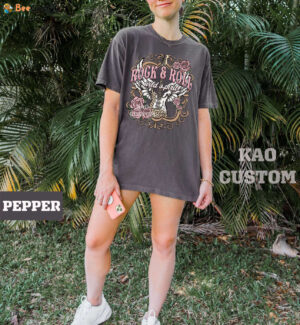 Trendy Rock N Roll T-Shirt - Metal Music Festival Tee World Tour Graphic Women s Rocker Clothing